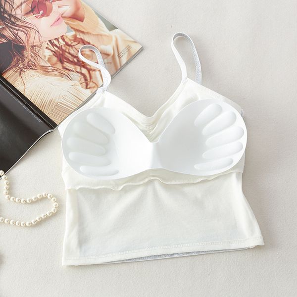 new cross back women wireless bra seamless padded fashion all match bralette breathable underwear, Black;white
new cross back women wireless bra seamless padded fashion all match bralette breathable underwear, Black;white