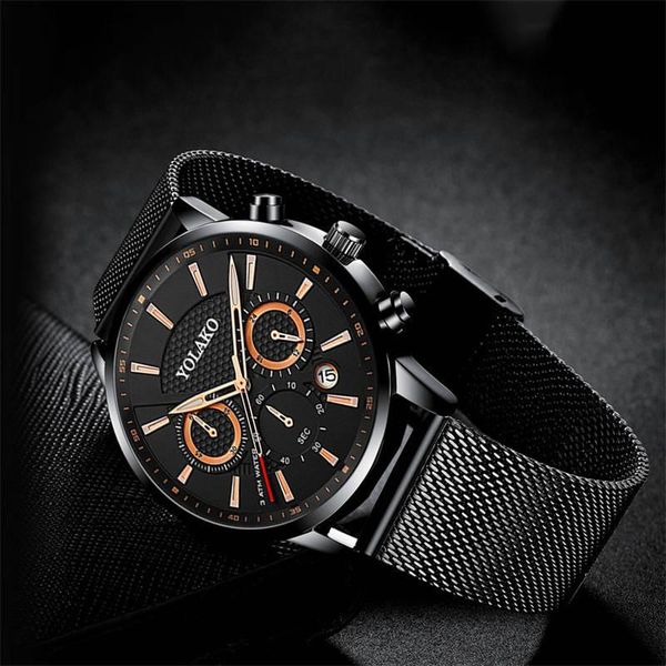 wristwatches reloj hombre analog trendy quartz men watch three eye casual business mesh strap band wristwatch male gift clocks for, Slivery;brown
wristwatches reloj hombre analog trendy quartz men watch three eye casual business mesh strap band wristwatch male gift clocks for, Slivery;brown