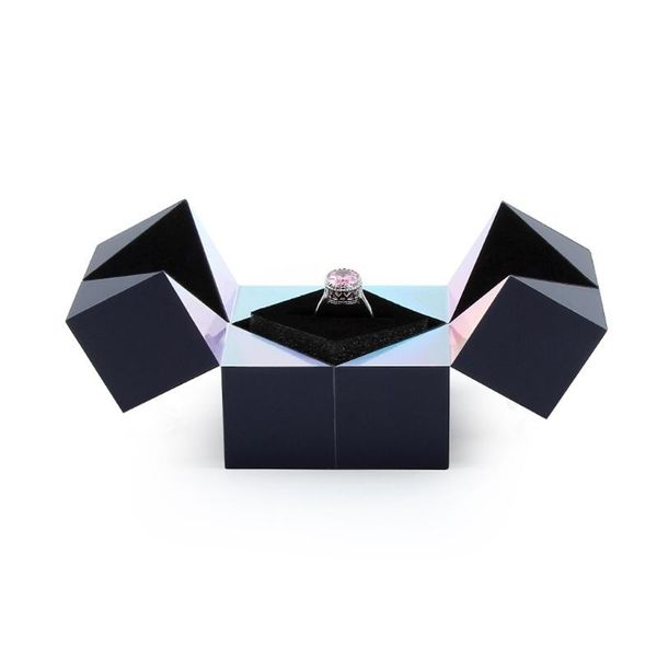 jewelry pouches, bags magical shape changeable box ring proposal rotating cube earring surprise for engagement wedding, Pink;blue
jewelry pouches, bags magical shape changeable box ring proposal rotating cube earring surprise for engagement wedding, Pink;blue