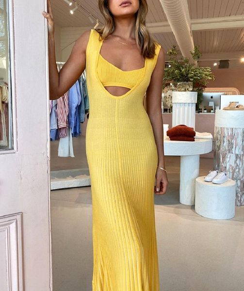 casual dresses summer dress solid long for women party 2021 yellow white pure color hollow out sleeveless one-piece, Black;gray
casual dresses summer dress solid long for women party 2021 yellow white pure color hollow out sleeveless one-piece, Black;gray