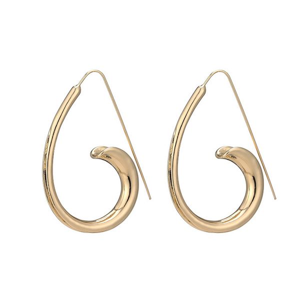 jewelry irregular simple smooth lines semicircular water drop shaped women's exaggerated personalized earrings, Silver
jewelry irregular simple smooth lines semicircular water drop shaped women's exaggerated personalized earrings, Silver