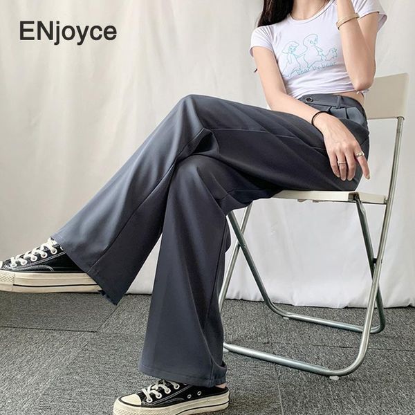 vintage gray high waist loose suit pants office ladies plus long female wide-legged pant korean stylish trousers, Black;white
vintage gray high waist loose suit pants office ladies plus long female wide-legged pant korean stylish trousers, Black;white