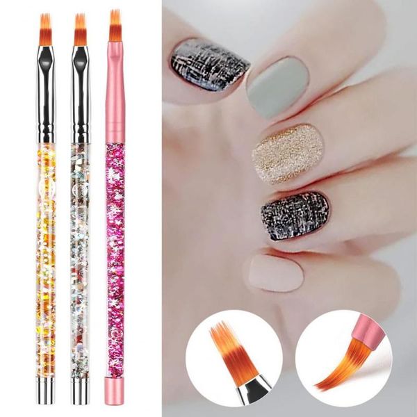 nail brushes art brush cleaning remove dust powder reusable flat head nylon diy design drawing for beauty, Yellow
nail brushes art brush cleaning remove dust powder reusable flat head nylon diy design drawing for beauty, Yellow
