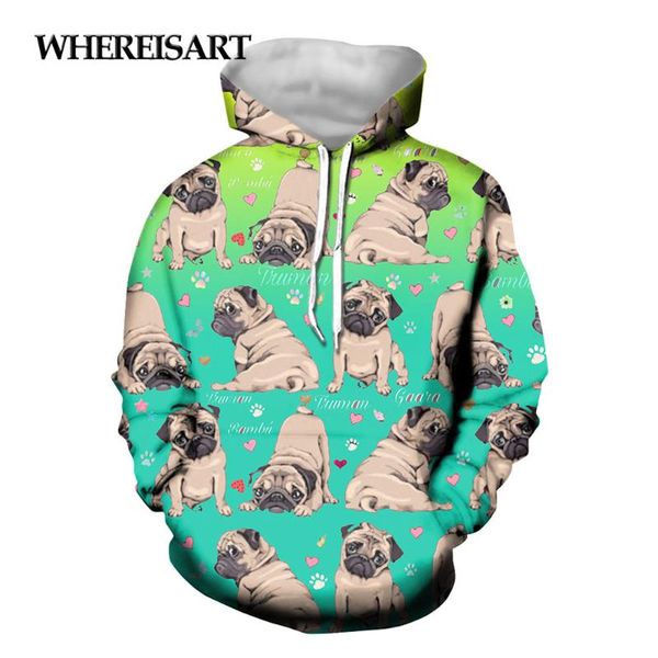 women's hoodies & sweatshirts whereisart arrival trend women hooded cute pug dog pattern 3d print female outdoor casual femme oversize, Black
women's hoodies & sweatshirts whereisart arrival trend women hooded cute pug dog pattern 3d print female outdoor casual femme oversize, Black
