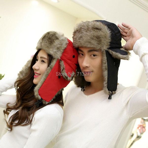 berets ht412 fashion russian hat caps wholesale solid color trapper warm winter earflaps fur bomber cap for men women, Blue;gray
berets ht412 fashion russian hat caps wholesale solid color trapper warm winter earflaps fur bomber cap for men women, Blue;gray