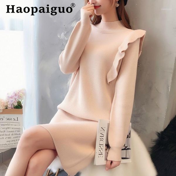 casual dresses modis 2021 autumn dress women yellow red black apricot long sleeve mini female cotton sweater winter, Black;gray
casual dresses modis 2021 autumn dress women yellow red black apricot long sleeve mini female cotton sweater winter, Black;gray