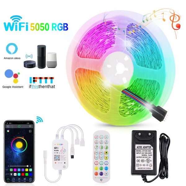 strips rgb led strip light wifi music control 12v flexible ribbon tape diy backlight diode string 5m 10m 15m 20m 30m
strips rgb led strip light wifi music control 12v flexible ribbon tape diy backlight diode string 5m 10m 15m 20m 30m