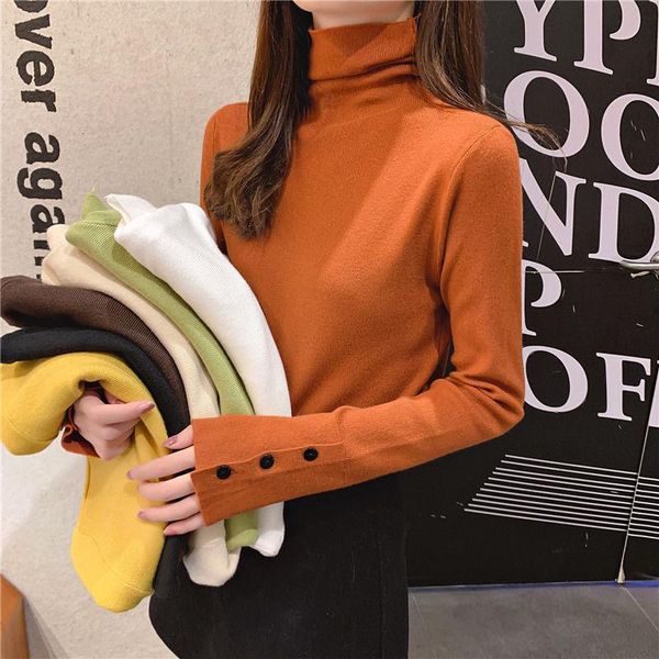 women's women autumn winter turtleneck button long sleeve sweaters black white thin pullover jumper knitted sweater female, White;black
women's women autumn winter turtleneck button long sleeve sweaters black white thin pullover jumper knitted sweater female, White;black