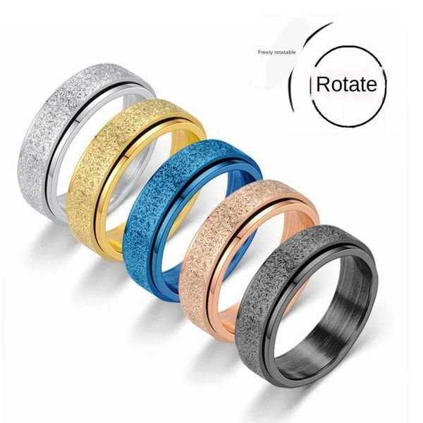 cluster rings jioromy 6mm spinner ring for women men stress release rotatable sandblasting stainless steel bands casual tail, Golden;silver
cluster rings jioromy 6mm spinner ring for women men stress release rotatable sandblasting stainless steel bands casual tail, Golden;silver