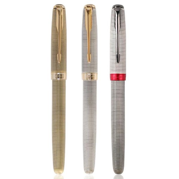 jinhao 16 metal fountain pen, beautiful grid patterns with converter gift pen for office & home writing pens
jinhao 16 metal fountain pen, beautiful grid patterns with converter gift pen for office & home writing pens