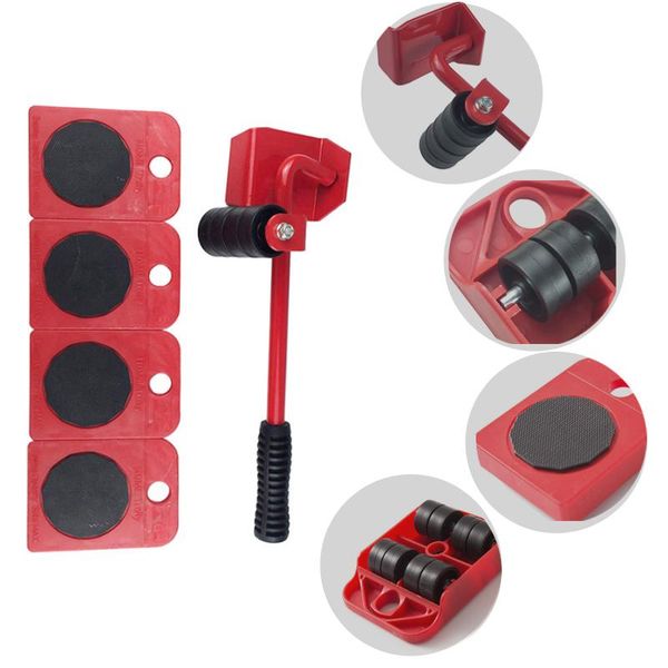 professional hand tool sets 5pcs/set furniture mover lifter slider load bearing for heavy transport multi direction wheel moving
professional hand tool sets 5pcs/set furniture mover lifter slider load bearing for heavy transport multi direction wheel moving