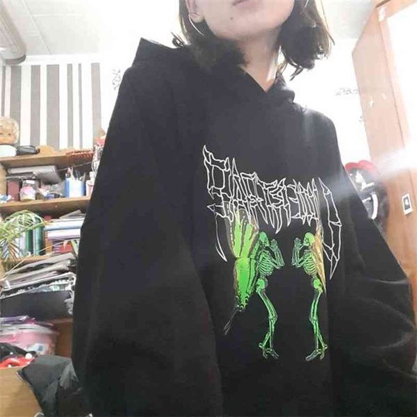 winter women's oversized hoodie gothic skull harajuku skeleton butterfly sweatshirt hoodies cartoons clothes hoody 210902, Black
winter women's oversized hoodie gothic skull harajuku skeleton butterfly sweatshirt hoodies cartoons clothes hoody 210902, Black