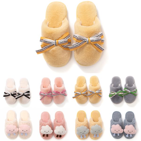 

Cheaper Winter Slippers Women Fur for Pink Brown Black Grey Snow Slides Indoor House Fashion Outdoor Girls Ladies Furry Slipper Flats778 ry, Item 4