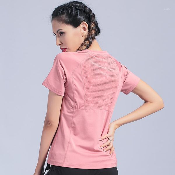 yoga outfit summer fitness women quick drying mesh shirts elastic sports t shirt tights gym running tees blouses jerseys
yoga outfit summer fitness women quick drying mesh shirts elastic sports t shirt tights gym running tees blouses jerseys