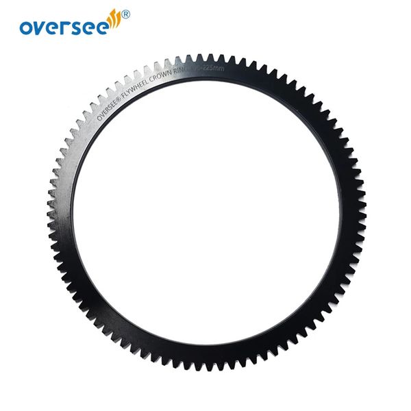 66t-85550-00 flywheel crown gear ring replacement parts for yamaha e40x outboard motor 40hp 2 stroke also fits parsun 190-225mm
66t-85550-00 flywheel crown gear ring replacement parts for yamaha e40x outboard motor 40hp 2 stroke also fits parsun 190-225mm