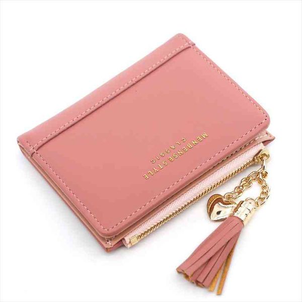 tassel women wallet small cute short leather wallets zipper heart purses portefeuille female purse clutch, Red;black
tassel women wallet small cute short leather wallets zipper heart purses portefeuille female purse clutch, Red;black