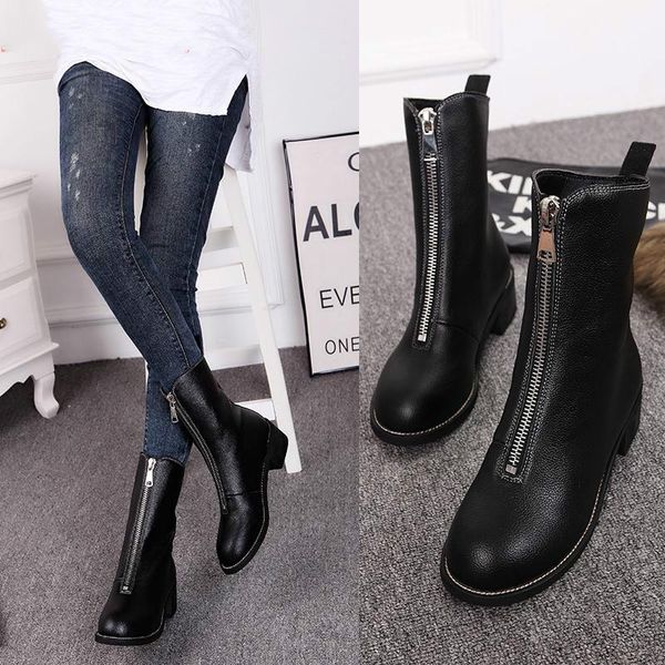 boots 2021 winter women's and ankle pointed ladies leather fashion black size
boots 2021 winter women's and ankle pointed ladies leather fashion black size