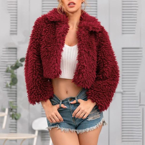 women's jackets warm coats fleece faux outerwear winter plush for women loose long sleeve jacket plus size casual coat, Black;brown
women's jackets warm coats fleece faux outerwear winter plush for women loose long sleeve jacket plus size casual coat, Black;brown