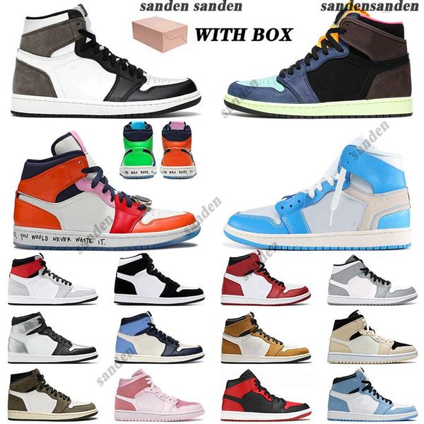 jumpman 1 1s basketball shoes off mens womesn high dark mocha chicago obsidian unc white lucky green outdoor sports trainers sneakers 36 -47, Black
jumpman 1 1s basketball shoes off mens womesn high dark mocha chicago obsidian unc white lucky green outdoor sports trainers sneakers 36 -47, Black