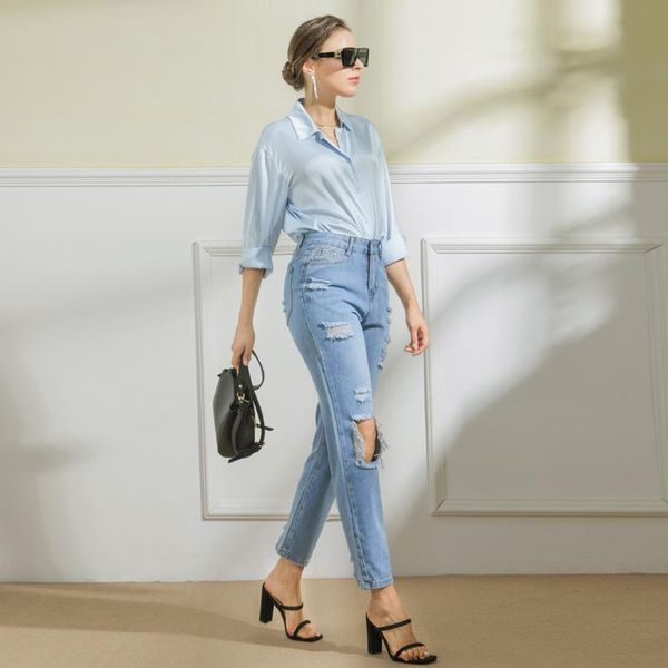 women's jeans 2021 fashion rippde women high waist straight denim pants washed blue casual female cotton skinny
women's jeans 2021 fashion rippde women high waist straight denim pants washed blue casual female cotton skinny