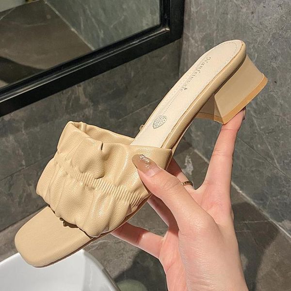 slippers 2021 summer women slip on slides fashion square toe sandals female outdoor casual flip flop lady shoes, Black
slippers 2021 summer women slip on slides fashion square toe sandals female outdoor casual flip flop lady shoes, Black