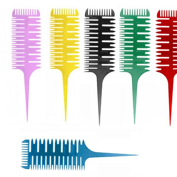 hair brushes 1pc barber salon style haircut comb with tail fish bone shape colorful women updo big tooth dyeing tool, Silver
hair brushes 1pc barber salon style haircut comb with tail fish bone shape colorful women updo big tooth dyeing tool, Silver