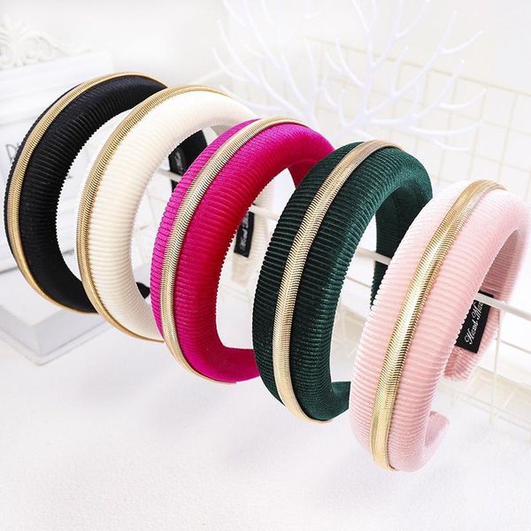 fashion gold metal chain jewel hair bands for women velvet turban headband hoop clips girls accessories1 
fashion gold metal chain jewel hair bands for women velvet turban headband hoop clips girls accessories1