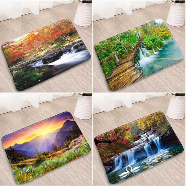 bath mats waterfall view bedroom flower field door welcome carpet bathroom kitchen flannel absorbent non-slip rug washable home decor
bath mats waterfall view bedroom flower field door welcome carpet bathroom kitchen flannel absorbent non-slip rug washable home decor