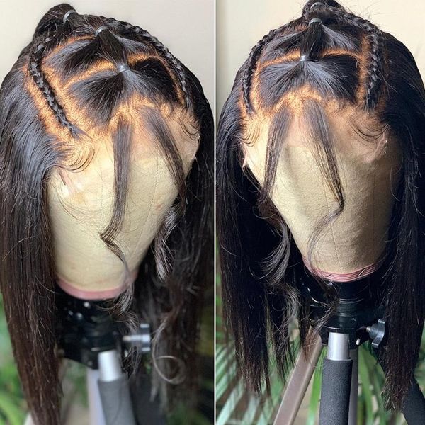 middle part natural black short bob straight wig for women with baby hair high temperature wigs synthetic preplucked
middle part natural black short bob straight wig for women with baby hair high temperature wigs synthetic preplucked