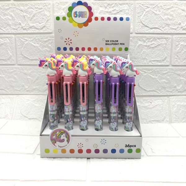 sile korean avocado six color pen cute animation cartoon seahorse dinosaur dream unicorn multi-color hand account, Blue;orange
sile korean avocado six color pen cute animation cartoon seahorse dinosaur dream unicorn multi-color hand account, Blue;orange