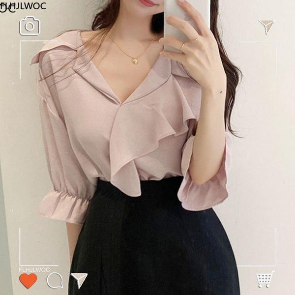 women's blouses & shirts office lady white basic wear flare sleeve v neck women korean japan style semi transparent shirt blouse 2
women's blouses & shirts office lady white basic wear flare sleeve v neck women korean japan style semi transparent shirt blouse 2