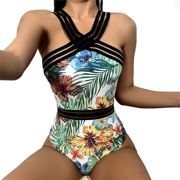 one-piece suits women one piece swimwear personality plant printing backless high-waist swimsuit for slim fit cross neck bathing suit
one-piece suits women one piece swimwear personality plant printing backless high-waist swimsuit for slim fit cross neck bathing suit