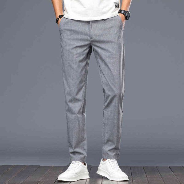 men's jeans thin 2021 summer ice silk men's plaid casual pants semi elastic waist korean slim fit, Blue
men's jeans thin 2021 summer ice silk men's plaid casual pants semi elastic waist korean slim fit, Blue