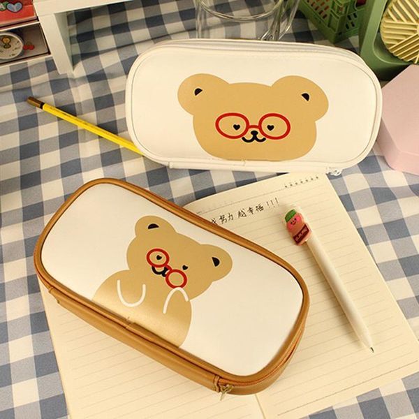 cosmetic bags & cases bear pencil case student stationery storage bag large capacity cute pen box girls holder kawaii organizer pouch
cosmetic bags & cases bear pencil case student stationery storage bag large capacity cute pen box girls holder kawaii organizer pouch