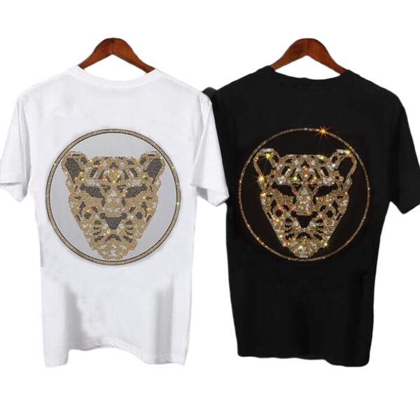 new arrival cool design rhinestones men's t-shirts drill o neck slim 2022 soft fit, White;black
new arrival cool design rhinestones men's t-shirts drill o neck slim 2022 soft fit, White;black