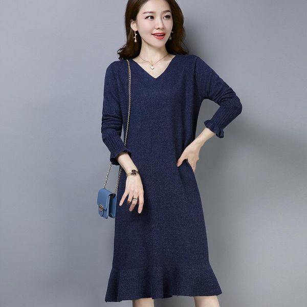 casual dresses winter dress autumn and style women korean-style fashion v-neck long-sleeve, Black;gray
casual dresses winter dress autumn and style women korean-style fashion v-neck long-sleeve, Black;gray