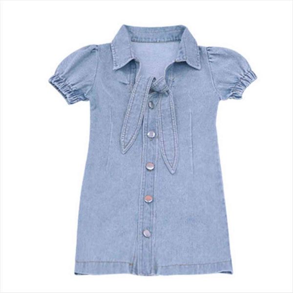 girls spring autumn european american girl dresses denim button bowknot tail fringed long sleeve baby kids shirt, Red;yellow
girls spring autumn european american girl dresses denim button bowknot tail fringed long sleeve baby kids shirt, Red;yellow