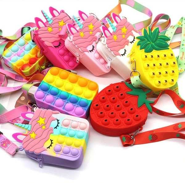 2022 new fidget sensory bubble shoulder bag finger push phone pouch case change coin purse decompression unicorn toys for kids chris
2022 new fidget sensory bubble shoulder bag finger push phone pouch case change coin purse decompression unicorn toys for kids chris