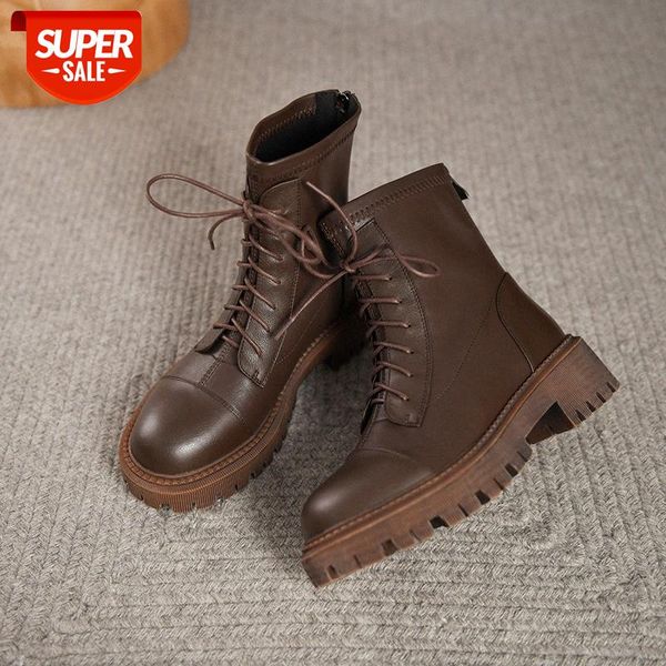 retro and versatile handsome british style thin thick soled motorcycle martin boots women's short autumn winter #kn1j, Black
retro and versatile handsome british style thin thick soled motorcycle martin boots women's short autumn winter #kn1j, Black