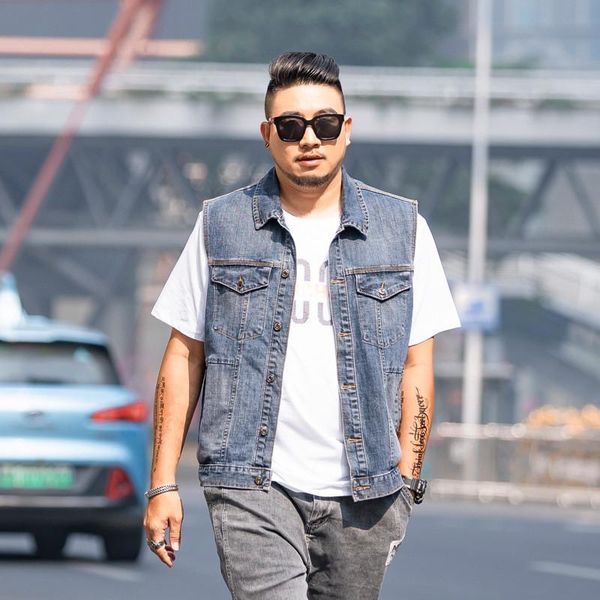 men's jackets denim vest 2021 spring casual large size loose washed more sizes xxl-7xl, Black;brown
men's jackets denim vest 2021 spring casual large size loose washed more sizes xxl-7xl, Black;brown