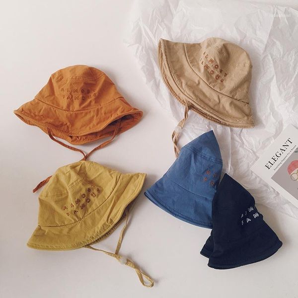 korean style letters embroidery sunhat baby boys and girls solid color casual sun cap bucket hat caps & hats1, Yellow
korean style letters embroidery sunhat baby boys and girls solid color casual sun cap bucket hat caps & hats1, Yellow