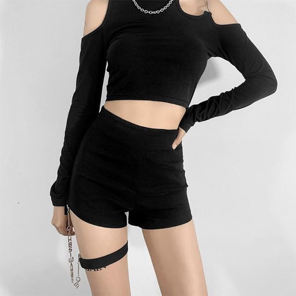 women's shorts women gothic punk high waist skinny with metal chain thigh garter ring harajuku bodycon pants party clubwear, White;black
women's shorts women gothic punk high waist skinny with metal chain thigh garter ring harajuku bodycon pants party clubwear, White;black