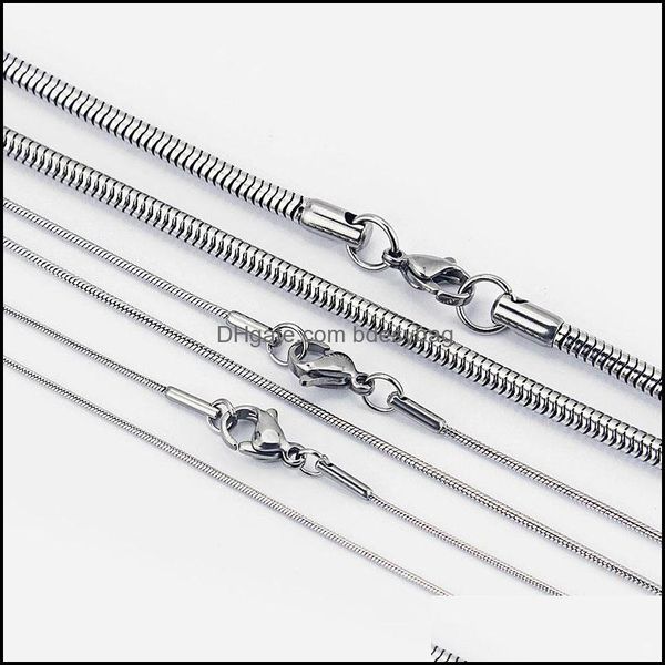 chains necklaces & pendants jewelrychains 1pcs stainless steel snake chain necklace trendy punk sport style vintage handsome drop delivery 2, Silver
chains necklaces & pendants jewelrychains 1pcs stainless steel snake chain necklace trendy punk sport style vintage handsome drop delivery 2, Silver