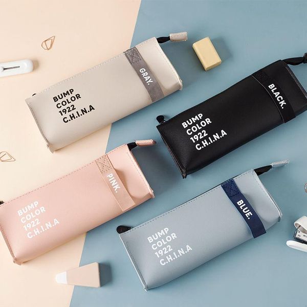 china waterproof pencil bag kawaii letter zipper pen case pouch stationery students large capacity office supplies pink black bags
china waterproof pencil bag kawaii letter zipper pen case pouch stationery students large capacity office supplies pink black bags