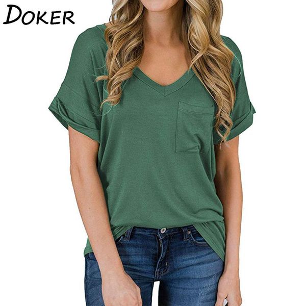 summer leopard women oversized tshirt v-neck short sleeve t-shirt womens plus size fashions casual tee shirt femme women's, White