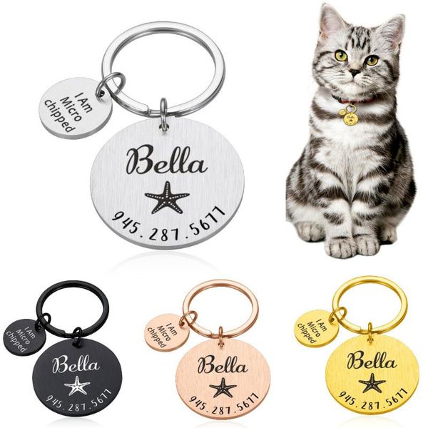 dog tag,id card personalized pet id tag for cat i am microchipped name number stainless steel collar laser engraving
dog tag,id card personalized pet id tag for cat i am microchipped name number stainless steel collar laser engraving