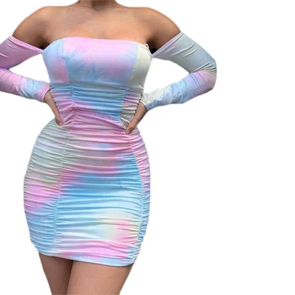 women long sleeve off shoulder tie-dye print dress fashion summer clubwear for ladies casual dresses, Black;gray
women long sleeve off shoulder tie-dye print dress fashion summer clubwear for ladies casual dresses, Black;gray