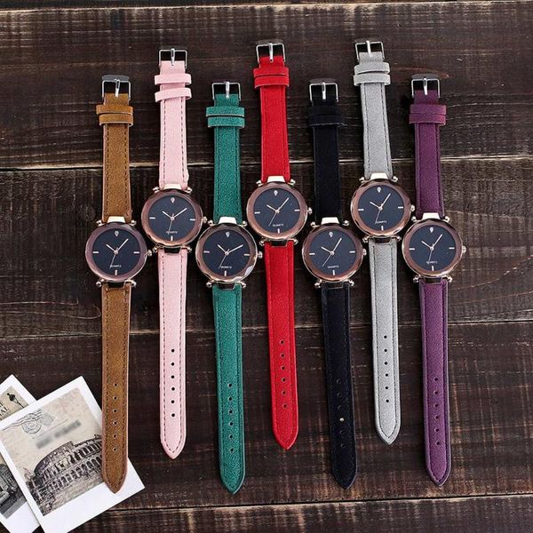 wristwatches vansvar women matting dial wristwatch leather band quartz wrist watch nin668, Slivery;brown
wristwatches vansvar women matting dial wristwatch leather band quartz wrist watch nin668, Slivery;brown