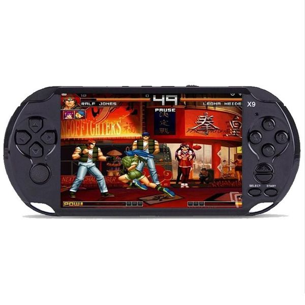 portable game players x9 handheld player 8gb 5.0" screen av output tv movie camera multifunction for kids
portable game players x9 handheld player 8gb 5.0" screen av output tv movie camera multifunction for kids