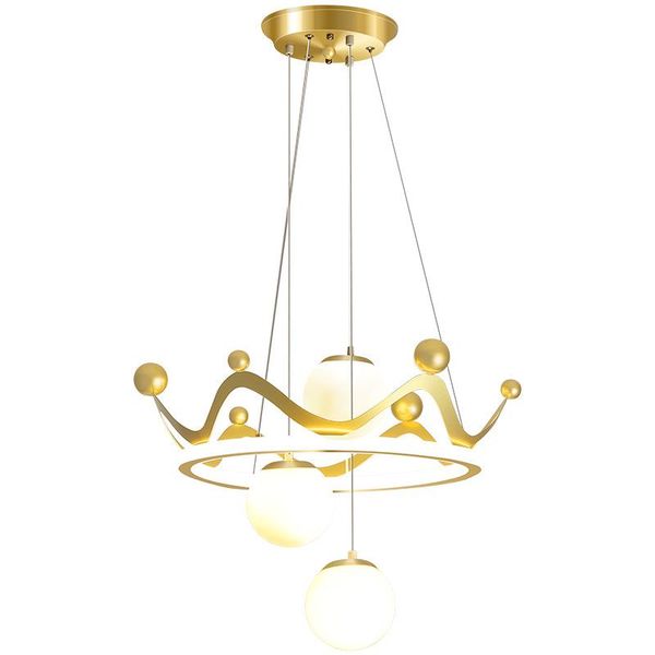 pendant lamps nordic children's room led chandelier creative crown lighting romantic simple girl bedroom eye protection decorative
pendant lamps nordic children's room led chandelier creative crown lighting romantic simple girl bedroom eye protection decorative
